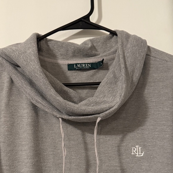 Lauren Ralph Lauren cowl neck dress for women. Size L - Picture 7 of 9